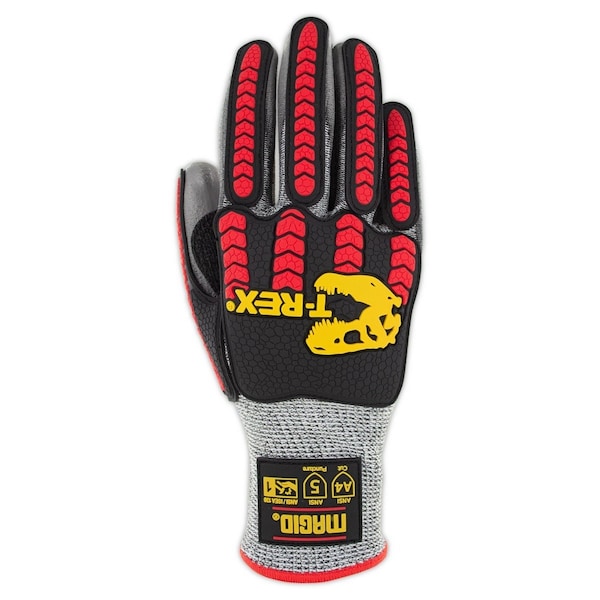 T-REX TRX442 Lightweight Polyurethane Palm Coated Impact Glove